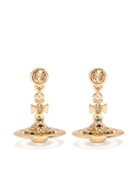 Vivienne Westwood Bas Relief drop earrings - Gold - zdjęcie produktu nr 1