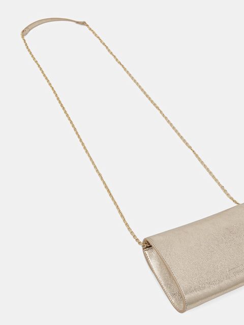 Coccinelle torebka skórzana NIKLA SMOOTH kolor złoty E1 TOB 15 01 01