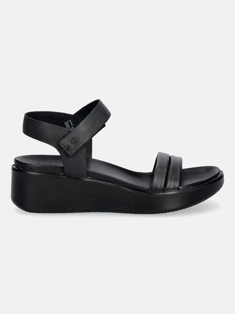 Ecco sandały damskie skórzane Flowt Wedge LX W - zdjęcie produktu nr 1