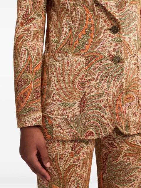 ETRO jacquard blazer - Brown - zdjęcie produktu nr 2