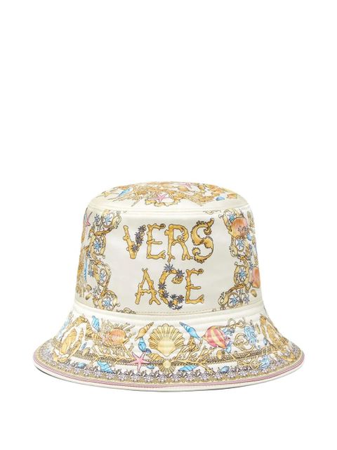 Versace Underwater Barocco bucket hat - Neutrals - zdjęcie produktu nr 1
