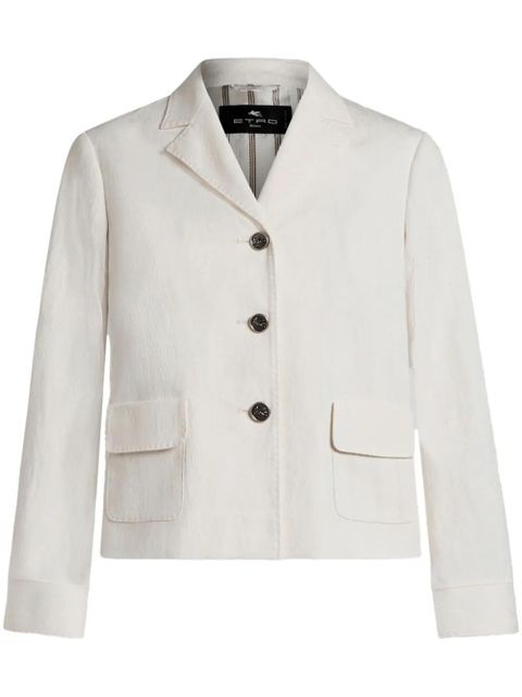ETRO jacquard-pattern jacket - White - zdjęcie produktu nr 1