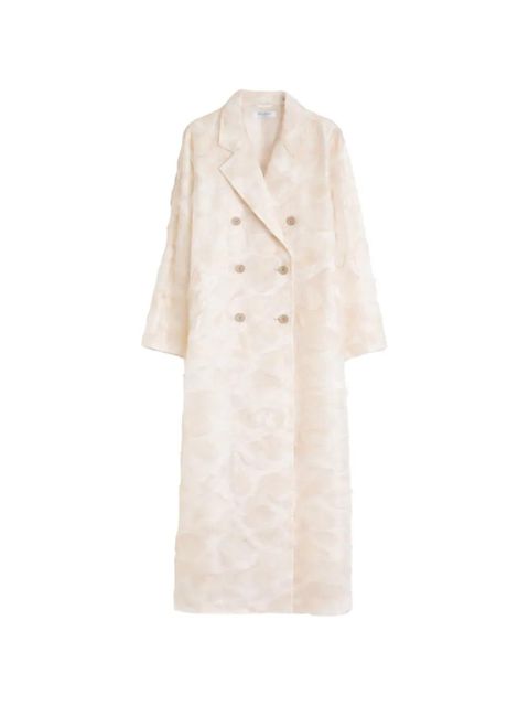 Max Mara Mxsmito double-breasted coat - Neutrals - zdjęcie produktu nr 1