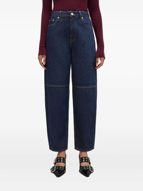GANNI panelled jeans - Blue