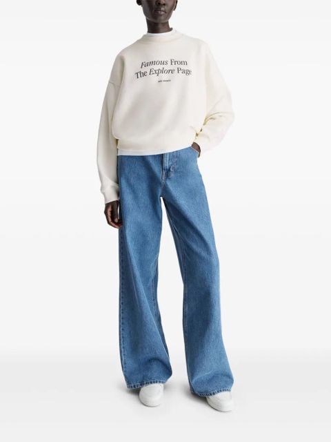 Axel Arigato Famous printed sweatshirt - Neutrals