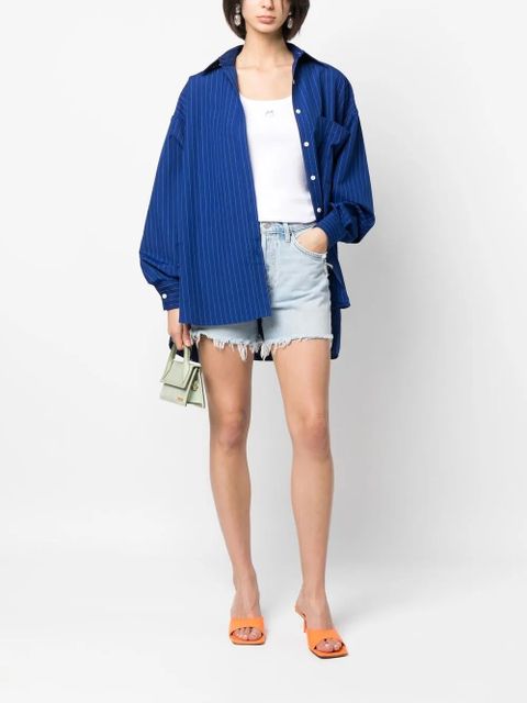 PINKO embroidered Love-Birds logo vest - White - zdjęcie produktu nr 2