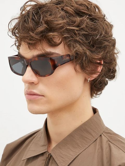 Jacquemus okulary przeciwsłoneczne PILOTA kolor brązowy JAC2C4SUN