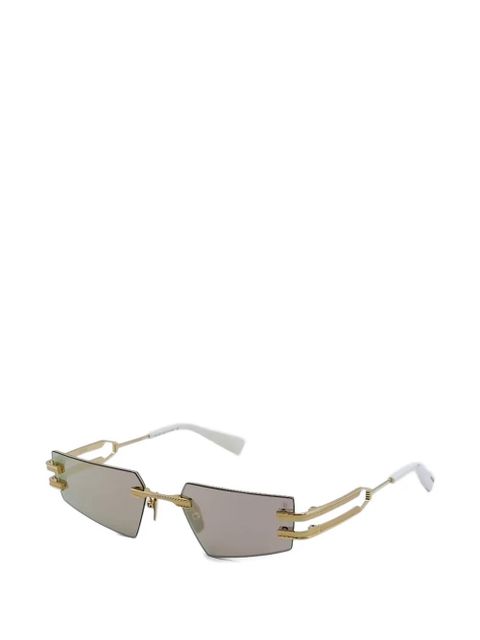 Balmain logo-detail sunglasses - Gold - zdjęcie produktu nr 2