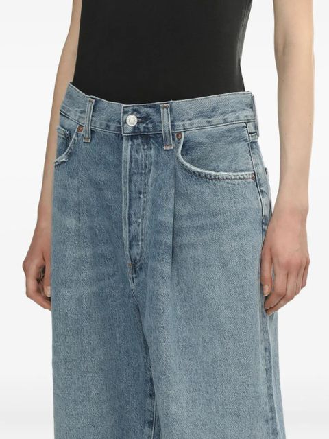 AGOLDE Franka pleated jeans - Blue