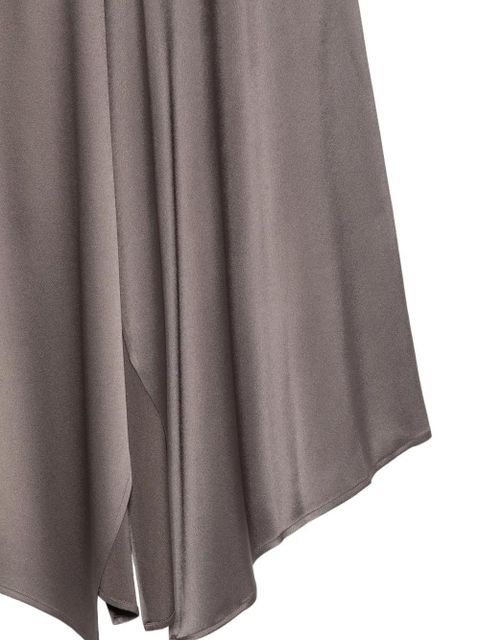 Alysi handkerchief-hem midi skirt - Grey