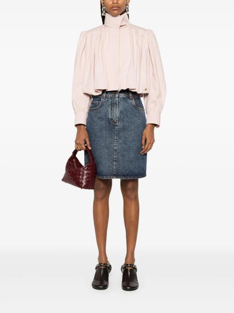 ETRO denim midi skirt - Blue