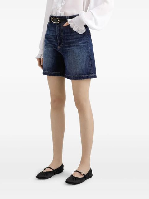 Dolce & Gabbana logo-plaque shorts - Blue