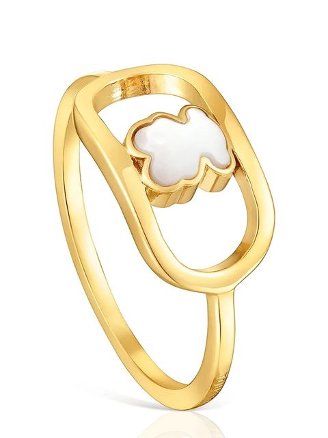 Tous pierścionek pozłacany - zdjęcie produktu nr 1