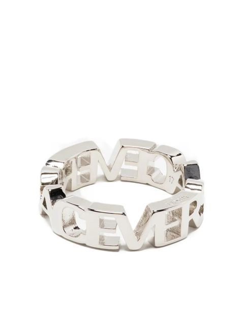Versace logo ring - Silver - zdjęcie produktu nr 1