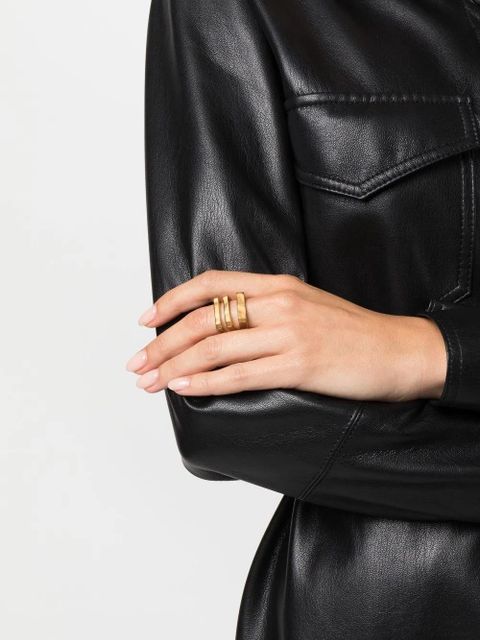 Zadig&Voltaire brass stacking rings - Gold - zdjęcie produktu nr 2