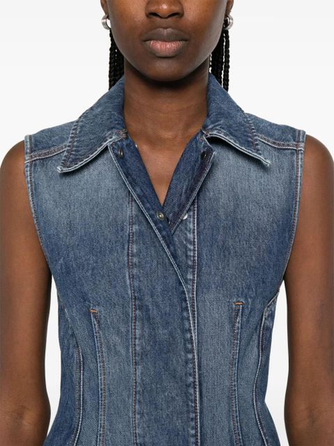 Sportmax Carabo mini dress - Blue