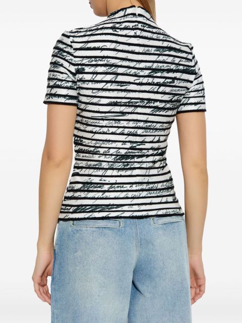 Balmain printed T-shirt - White