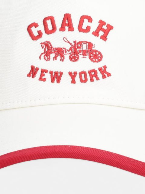 Coach czapka z daszkiem bawełniana - zdjęcie produktu nr 1