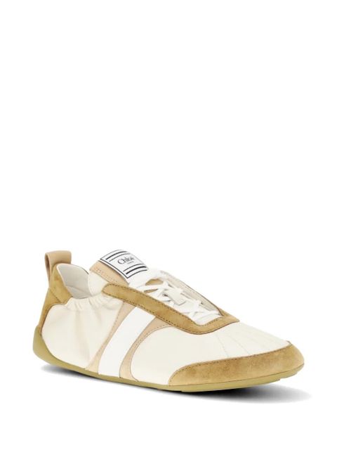 Chloé striped panelled sneakers - Neutrals - zdjęcie produktu nr 2