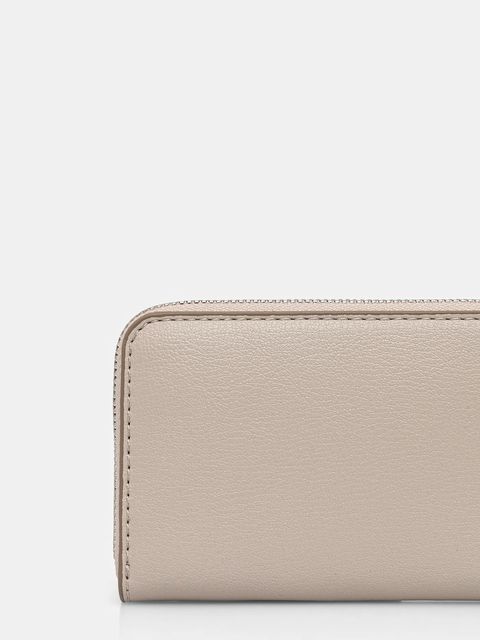 Calvin Klein portfel damski kolor beżowy LV04F1091G - zdjęcie produktu nr 2