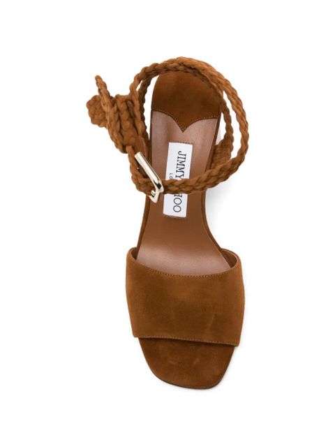 Jimmy Choo Rori suede sandals - Brown