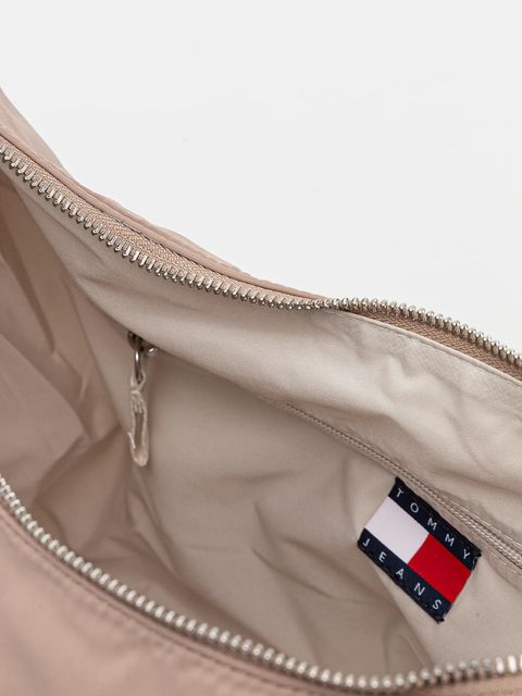 Tommy Jeans torebka kolor beżowy AW0AW17887