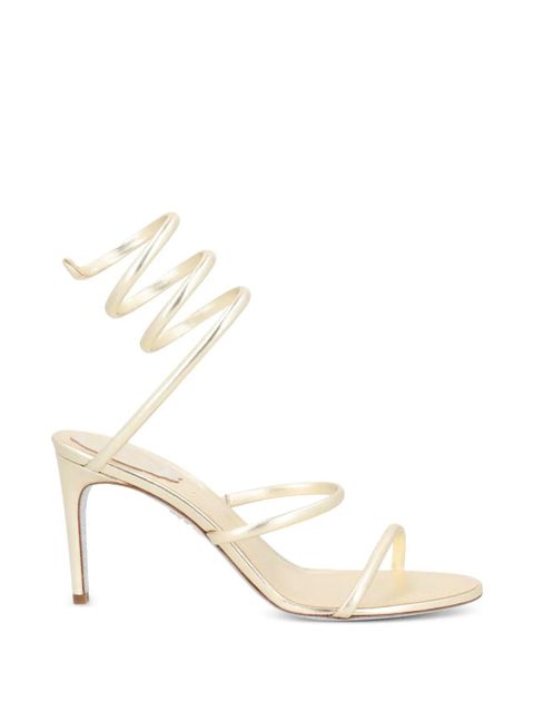 René Caovilla spiral-detail pumps - Gold - zdjęcie produktu nr 1