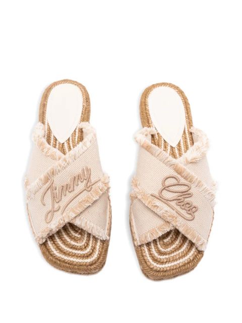 Jimmy Choo square toe sandals - Neutrals - zdjęcie produktu nr 1