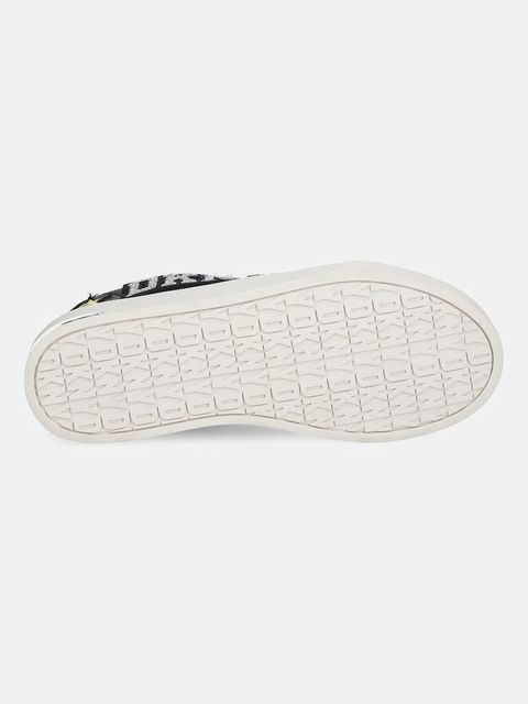 Dkny tenisówki skórzane York Star damskie kolor czarny K4588454
