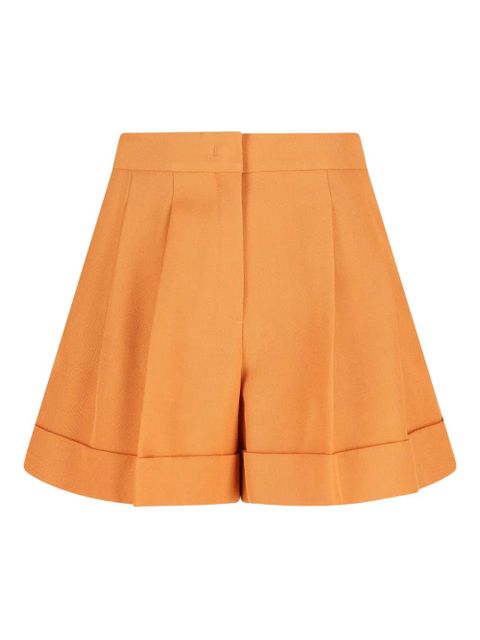 FENDI double-pleat tailored shorts - Orange - zdjęcie produktu nr 1