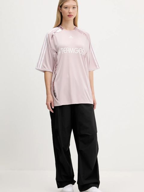 adidas Originals t-shirt Ovzd Jersey damski kolor różowy KE9793 - zdjęcie produktu nr 2