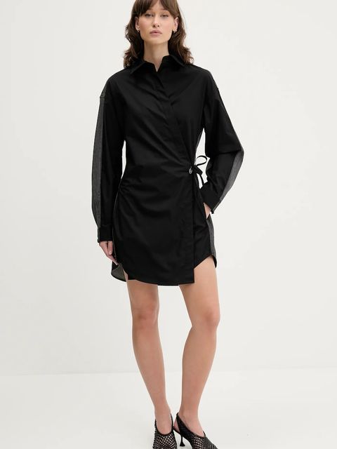 Diesel sukienka bawełniana D-ELPHI-DEN DRESS - zdjęcie produktu nr 2