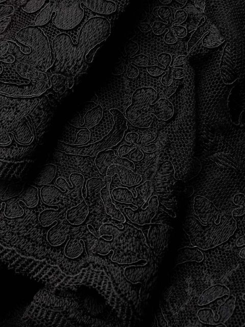 ZIMMERMANN lace ruffled blouse - Black - zdjęcie produktu nr 2