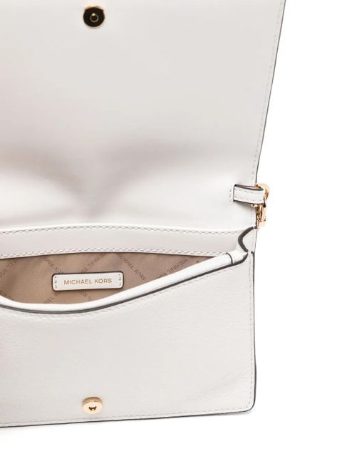 Michael Kors medium pebbled leather crossbody bag - Neutrals