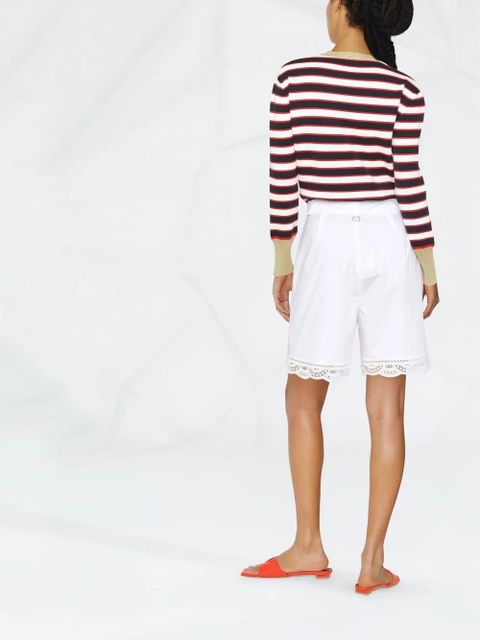 Valentino Garavani lurex sweater - White