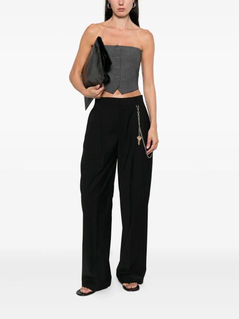 Alexander Wang pleated key-chain trousers - Black - zdjęcie produktu nr 2