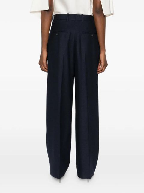 TOTEME flannel trousers - Blue