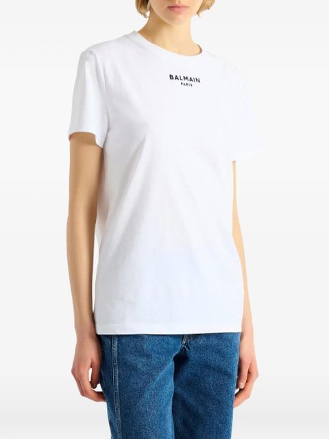 Balmain Balmain Paris embroidered T-shirt - White