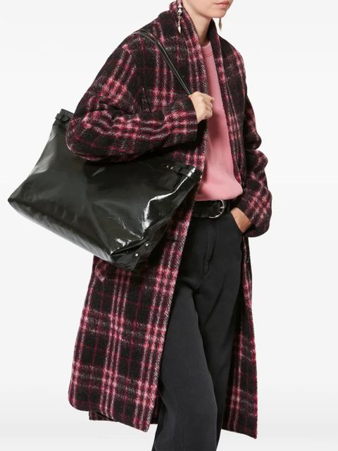 ISABEL MARANT Winna Tote leather shoulder bag - Black