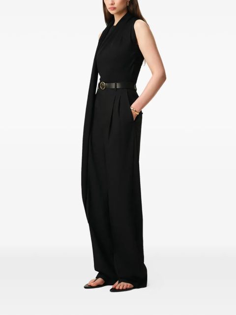 AMI Paris pussy-bow sleeveless top - Black