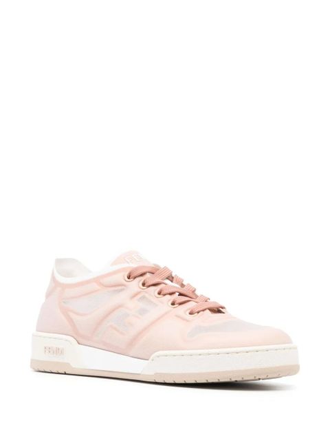 FENDI logo embossed sneakers - Pink - zdjęcie produktu nr 2