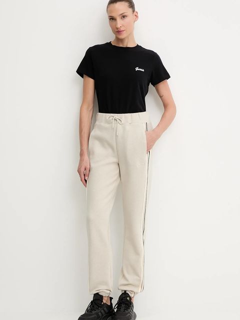 Guess spodnie dresowe z domieszką wełny MURIEL - zdjęcie produktu nr 1