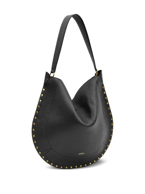 ISABEL MARANT Oskan Soft shoulder bag - Black