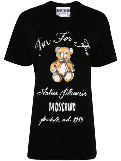 Moschino Teddy Bear T-shirt - Black - zdjęcie produktu nr 1