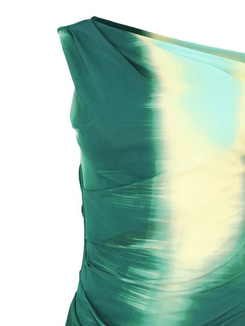 Simkhai Azalea draped mini dress - Green