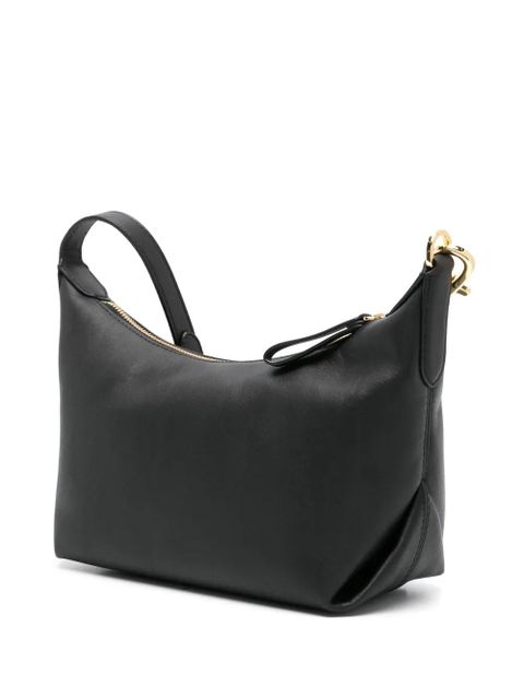 Lauren Ralph Lauren small Kassie leather shoulder bag - Black
