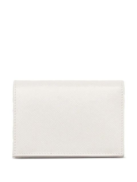 Prada small Saffiano leather wallet - White - zdjęcie produktu nr 2