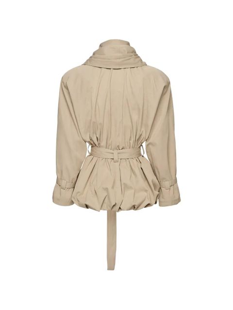 Magda Butrym belted jacket - Neutrals - zdjęcie produktu nr 2