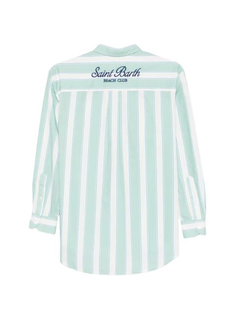 MC2 Saint Barth Brigitte striped shirt - Green - zdjęcie produktu nr 2