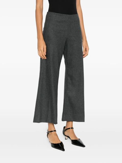 KHAITE flared cropped trousers - Grey - zdjęcie produktu nr 2